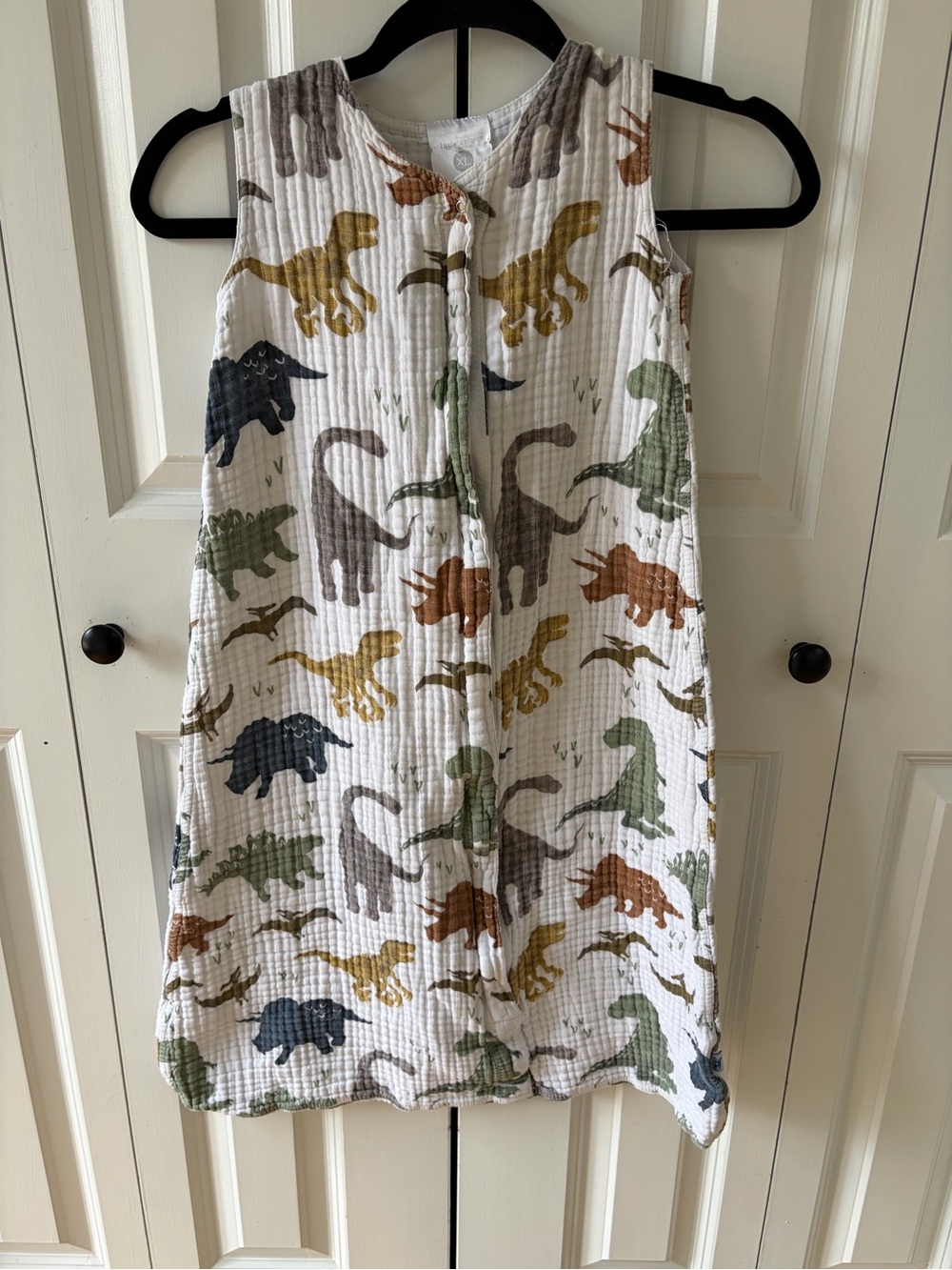Little Unicorn Cotton Muslin Sleep Bag - Dino Friends XL